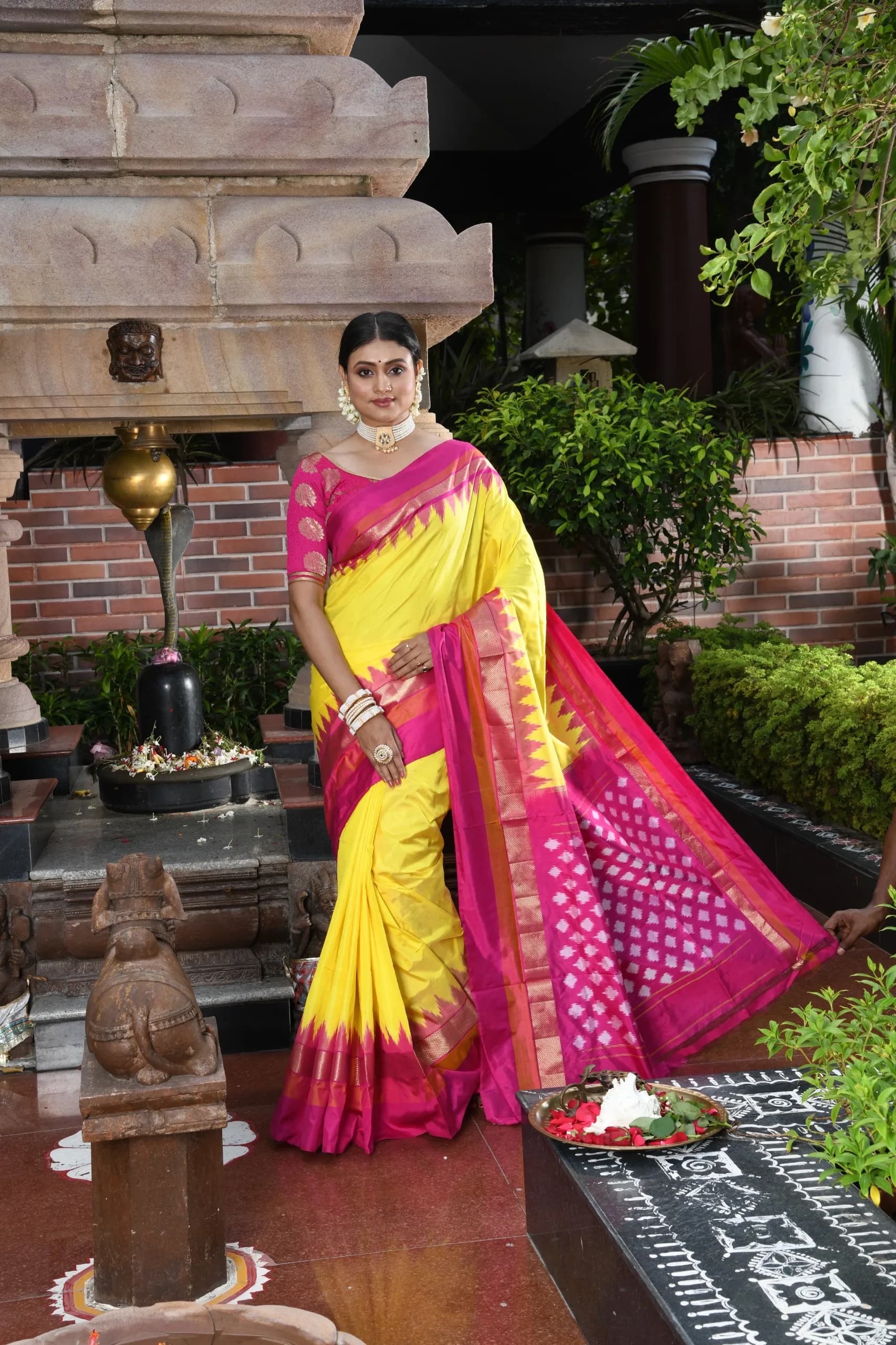 Elegant Traditional Silk Details